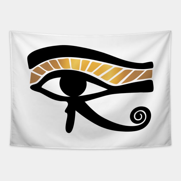 The Eye of Horus II Tapestry by majoihart