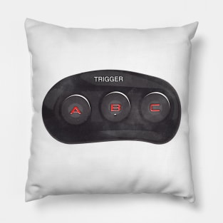 Sega Controller Buttons Pillow