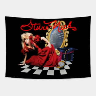 Stevie Nicks Red Gown Tapestry