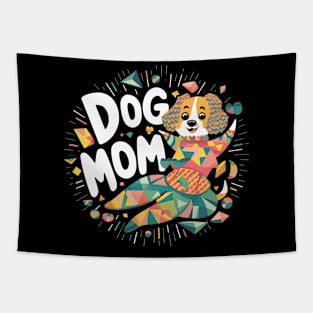 Dog mom Tapestry