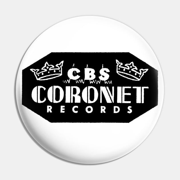 CBS Coronet Records (vers. A) Pin by DCMiller01