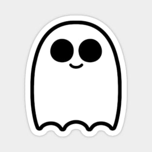 Smiling Ghost Magnet