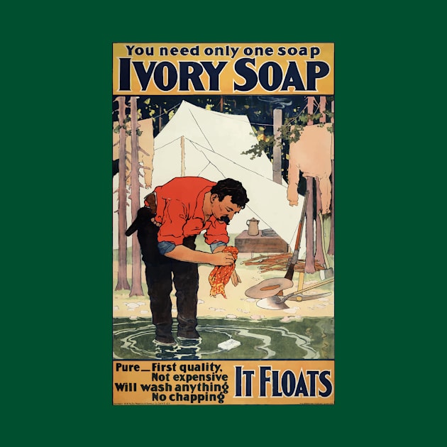 Vintage Ivory Soap Advertisement by xposedbydesign