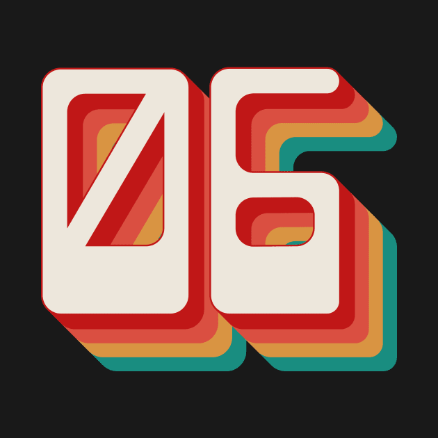 Number 6 by n23tees