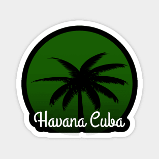 Havana Palm Shirt Magnet