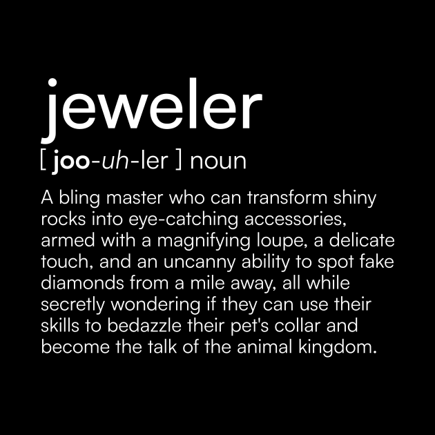 Jeweler definition by Merchgard