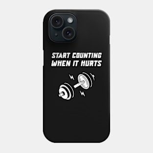 Gym motivation Phone Case