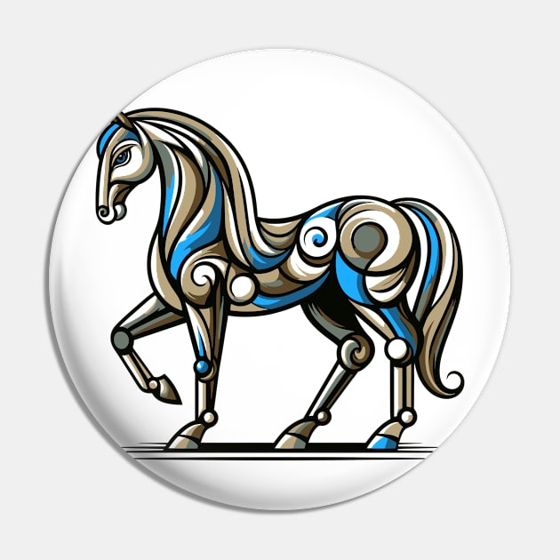 Horse illustration. Illustration of a horse in cubism style Pin by gblackid