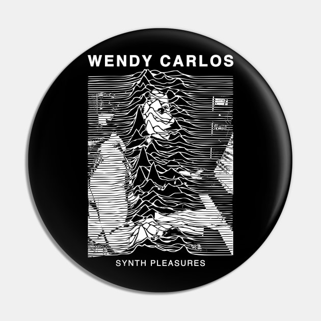 Wendy Carlos Tribute Shirt Pin by lilmousepunk