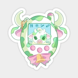 Moolisa Tamagotchi Green Magnet