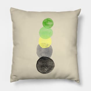 Aro Pride Bubbles Pillow