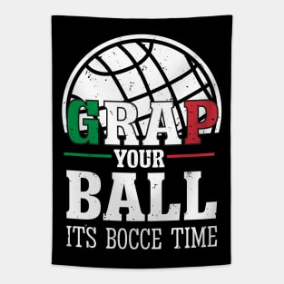 It’s a Beautiful Day for Bocce Ball time Tapestry