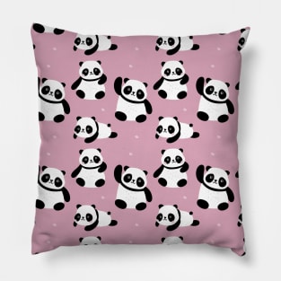 Panda Girl Neck Gator Cute Pandas Pillow