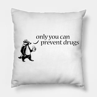 Chunt Prevent Drugs Pillow
