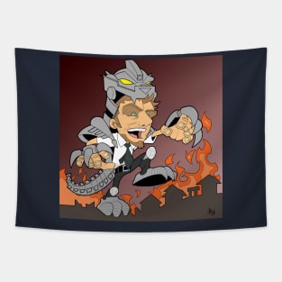 MechaTodzilla Tapestry