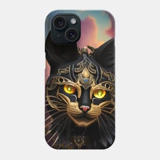 The Ancient Egyptian god of cats  Bastet Phone Case