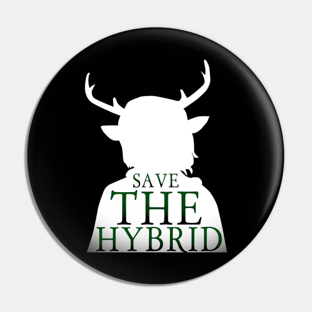 save the hybrid white Pin by rsclvisual