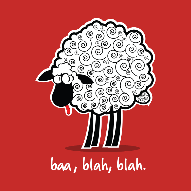 Baa, Blah, Blah Sheep by chrayk57