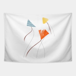 Flying Kites Tapestry