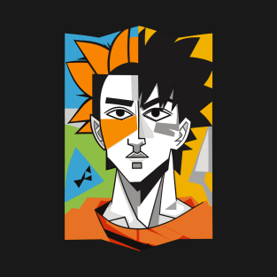 Abstract Saiyan T-Shirt