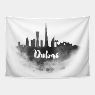 Dubai watercolor Tapestry