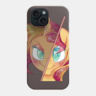 Sunset Shimmer - Two Halves Phone Case