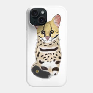 Cute Margay Drawing Phone Case