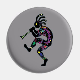 Tribal Kokopelli Pin