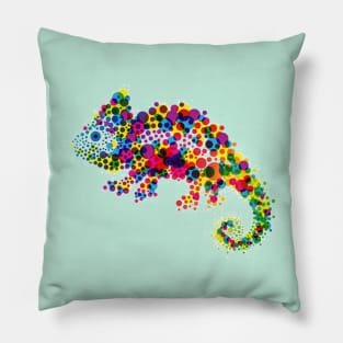 Funny Chameleon Pillow