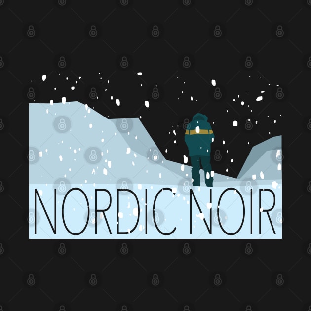 Nordic Noir Scandinavian Murder Mystery by Huhnerdieb Apparel