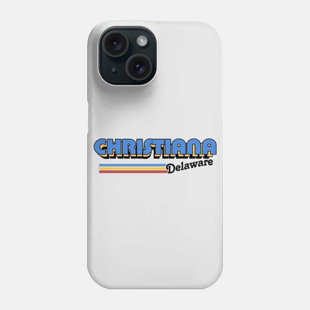 Christiana, Delaware / / Retro Style Design Phone Case by DankFutura