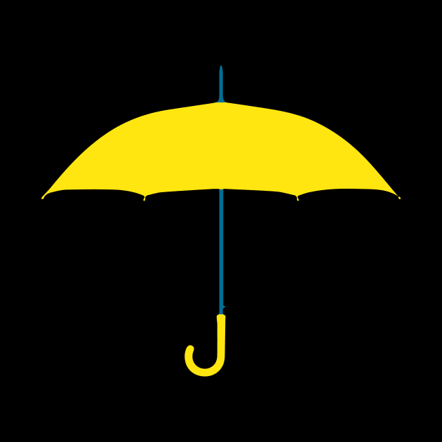 HIMYM Ted Mosby himym Yellow Umbrella by amalya