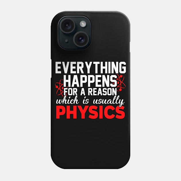 Funny Physics Phone Case by Mila46