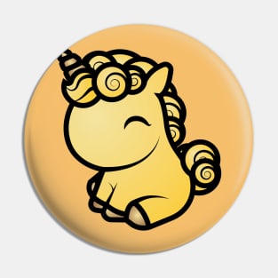 Goldie, The Tooniefied Unicorn Pin