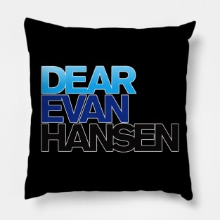 Dear Evan Hansen Pillows for Sale TeePublic