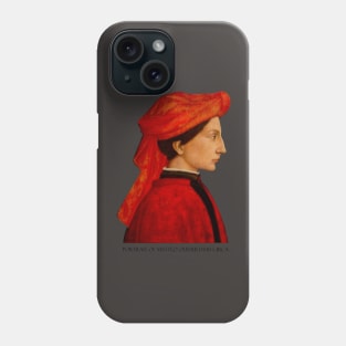 Portrait of Matteo Olivieri Phone Case