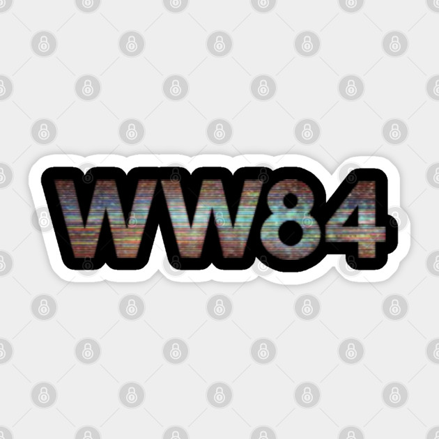 Wonder Woman 1984 Logo - Wonder Woman - Sticker | TeePublic