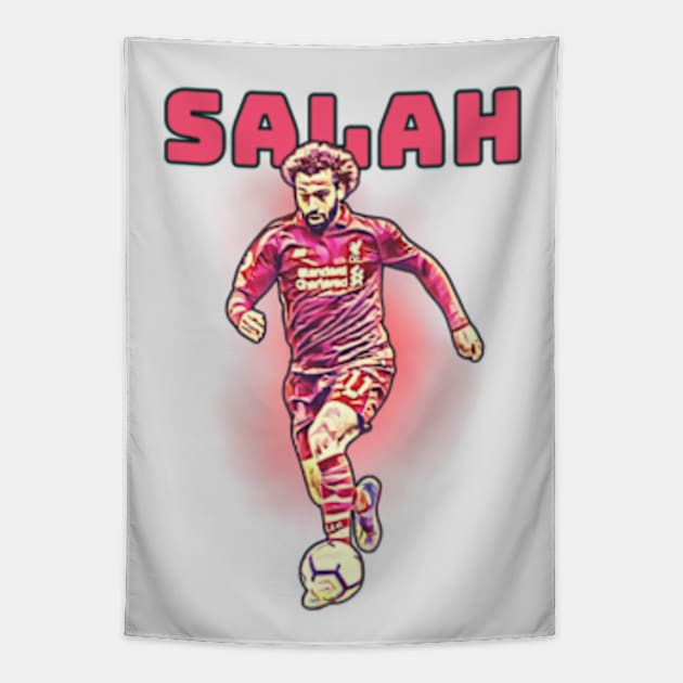 Salah Fc Tapestry by LordofSports