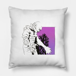 Creature from the Black Lagoon Pillow