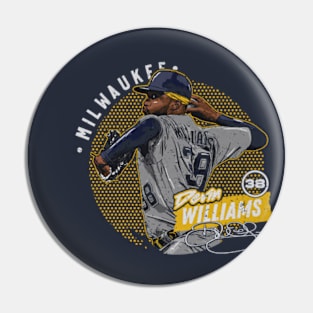 Devin Williams Milwaukee Dots Pin