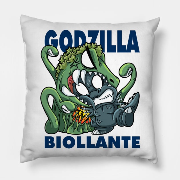 Godzilla VS Biollante Pillow by HiroRay1984