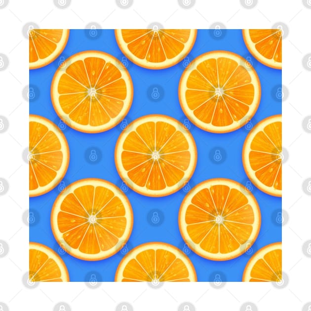 Fresh Orange Pattern by TheSkullArmy