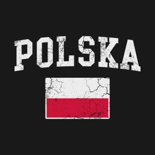 Polska Flag Poland Polish Family Heritage T-Shirt