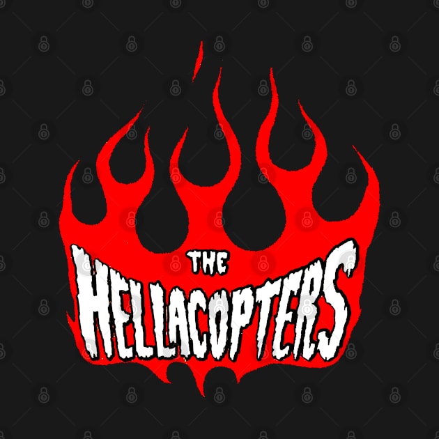 The Hellacopters - Flames logo by CosmicAngerDesign