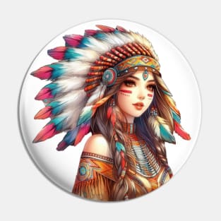 Native American, Beauty, Earth | Catsie Cat Pin