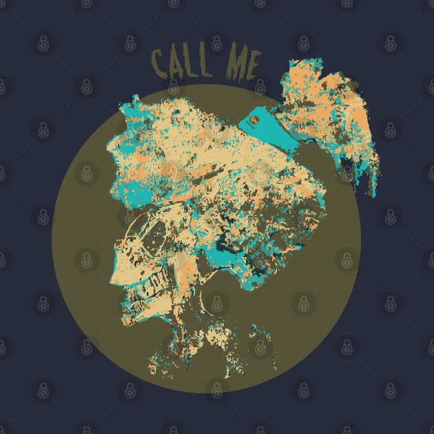 skull call me by Lins-penseeltje