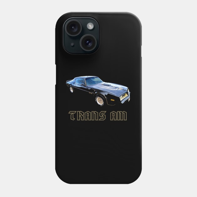 1977 Trans Am - Bandit Phone Case by MotorPix