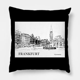 Frankfurt Germany Pillow