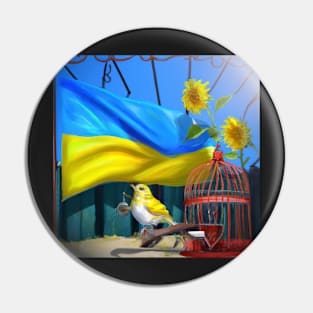 Free Ukraine! Pin