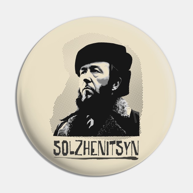 Solzhenitsyn Pin by WickedAngel